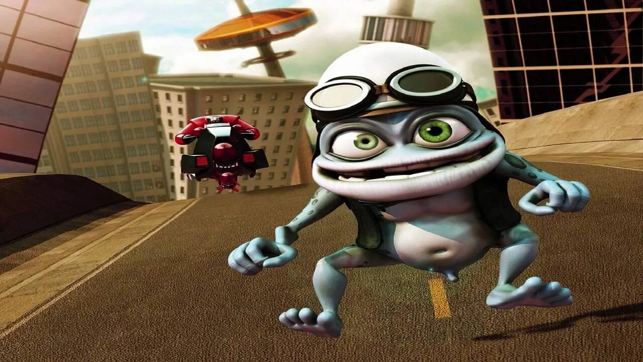 Crazy frog сумасшедший. Лягушонок фрогги. crazy frog/крейзи фрог. лягушка crazy frog. crazy frog клип.