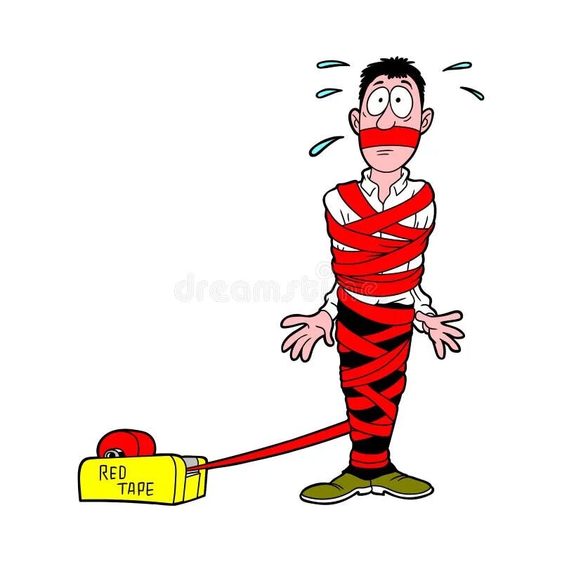 Tied up toy