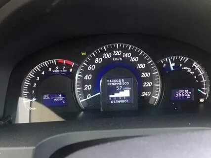 Расход camry