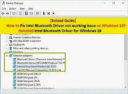 Intel bluetooth windows 10