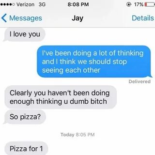 Usent text message to kristina.