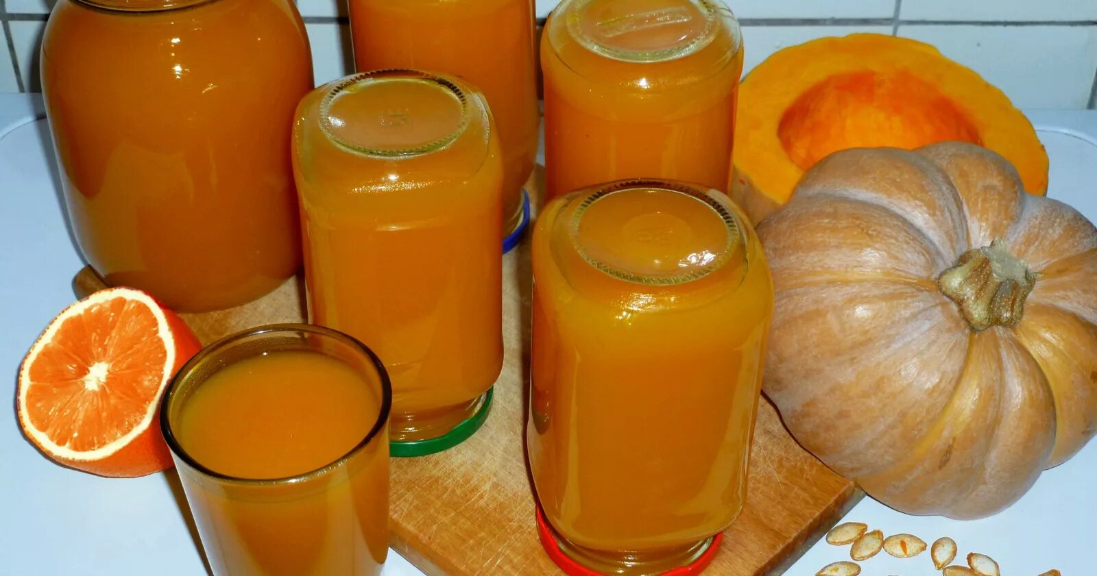 Рецепт домашнего сока из тыквы
