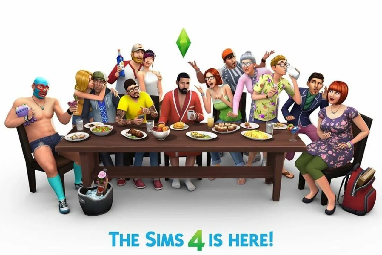 Симс 4 роскошная. Sim. симс. симс 4 фото. день рождения sims.