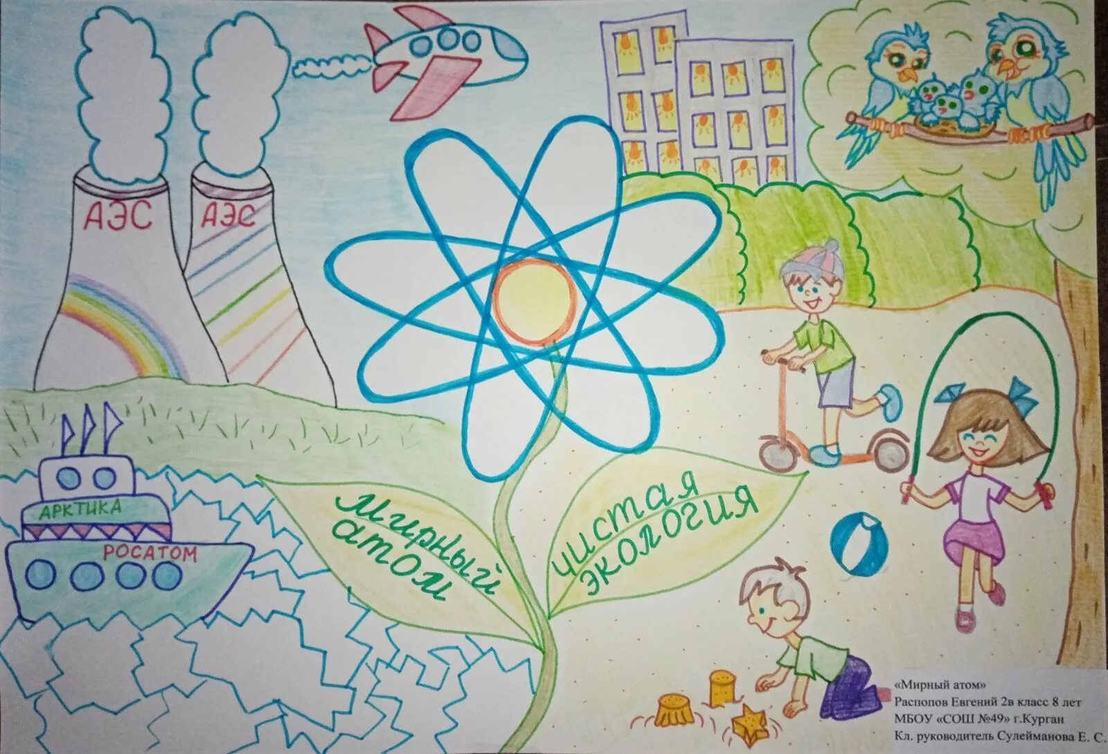 атомная энергия наш друг