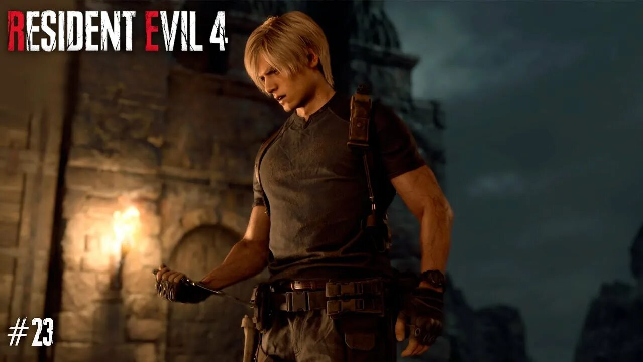 Resident Evil 4 Remake Leon.