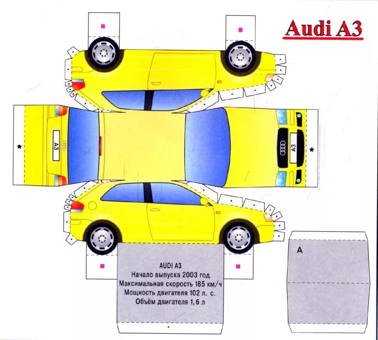 Бумажные машинки. Бумажные машины для склеивания. Развертка автомобиля на бумаге. Макет машины бумажный.