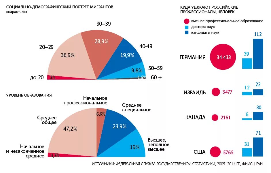 Статистика по эмиграции. Миграция из России в США статистика. Утечка мозгов из РФ статистика. Уровень образования мигрантов. Куда переехать русскому