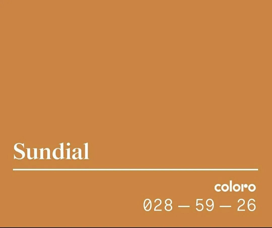 26 59. Sundial цвет. 730 С Panton. Coloro. Цвет 028-59-26.