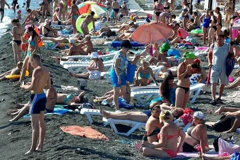 Курортный пляж видео