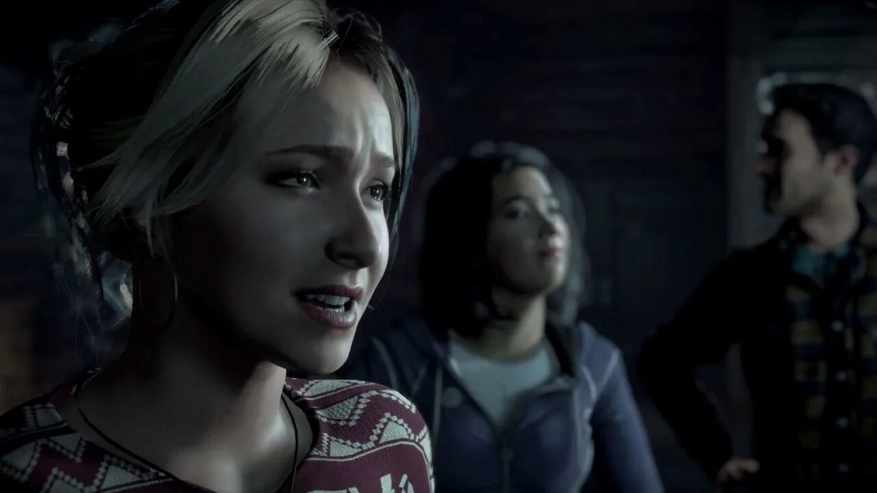 Until dawn remake баги. Until dawn дожить до рассвета. хайден панеттьери сэм дожить до рассвета.
