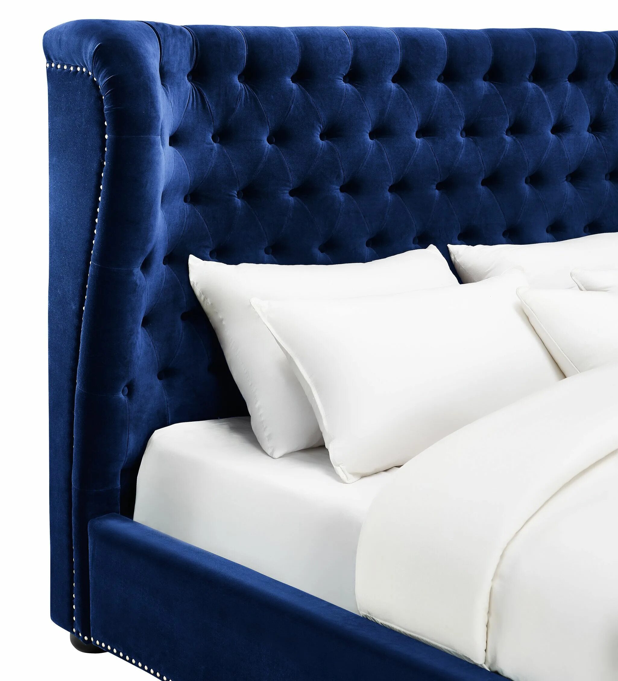 Кровать слипсон 140 Velvet Navy Blue. Кровать Клифтон Velvet Blue. Кровать tov Furniture Reed Navy Velvet Tufted. Синяя кровать вельвет.