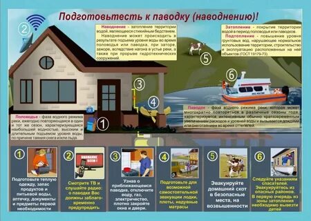 Что делать при наводнении дома