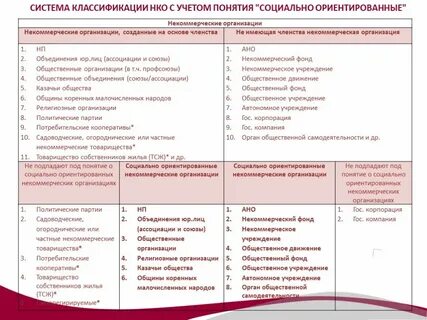 Социально ориентированный учет