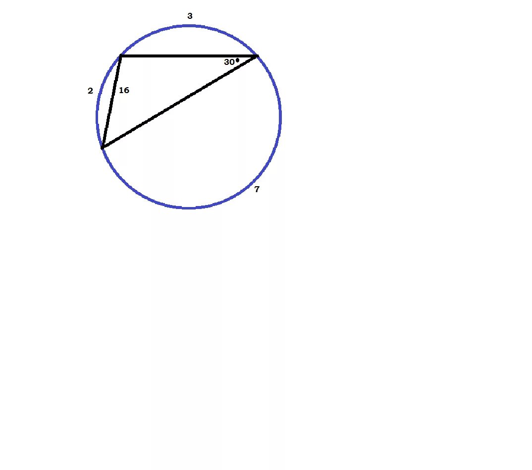 Треугольник вписанный в окружность делит на три дуги\. Вершины описанной около него окружность на три дуги. Угол описанный около окружности 360-. Вершины треугольника делят описанную окружность. Дуги относятся как 5 к 3