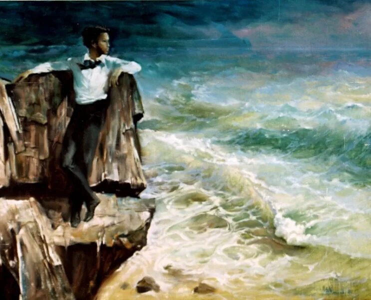 Два берега пушкин. Айвазовский , «пушкин на берегу моря» (1887). пушкин у моря айвазовский и репин. пушкин южная ссылка. пушкин в южной ссылке картины.