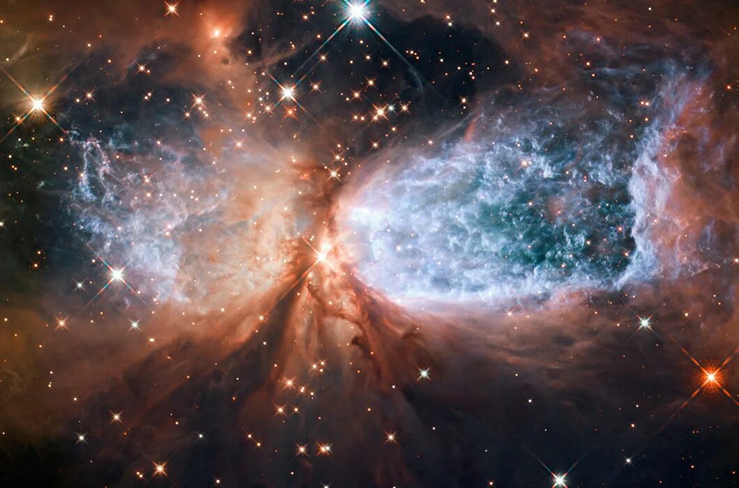 Космоса и именно им. Эмиссионная туманность Sharpless 2-106. Грейс Хаббл. Туманность ангела Хаббл. Хаббл планетарная туманность.