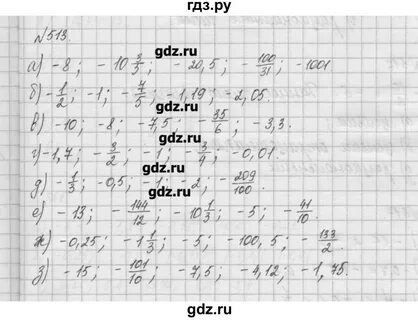 6 класс упражнение 513