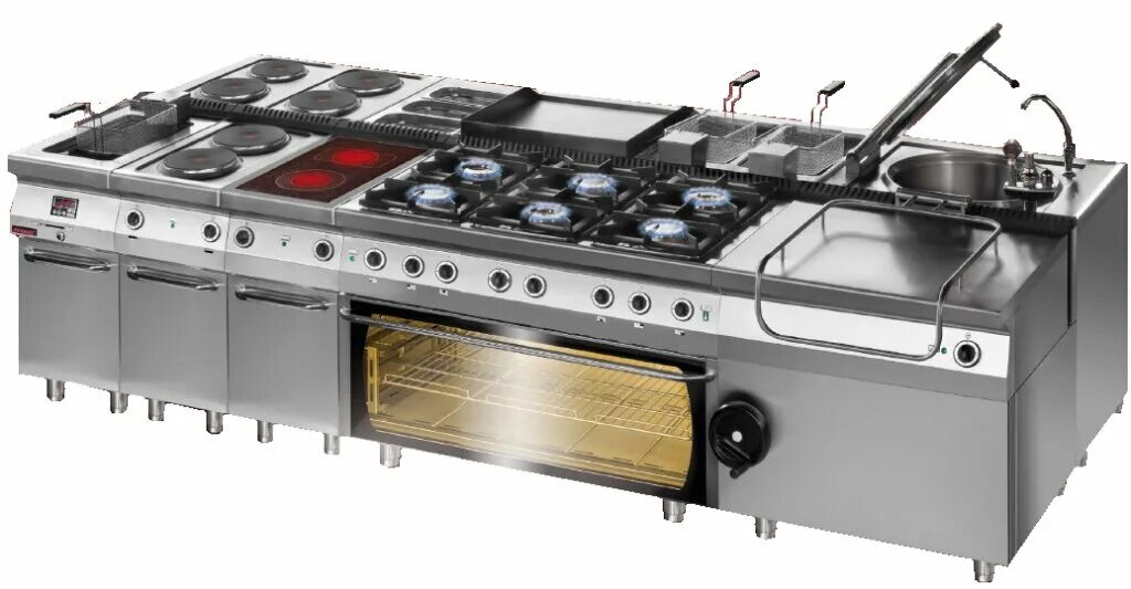 вспомогательное тепловое оборудование. оборудование для кухни ресторана. технологическое оборудование для общепита. линия раздачи лрп-2м-ус. вспомогательное тепловое оборудование.