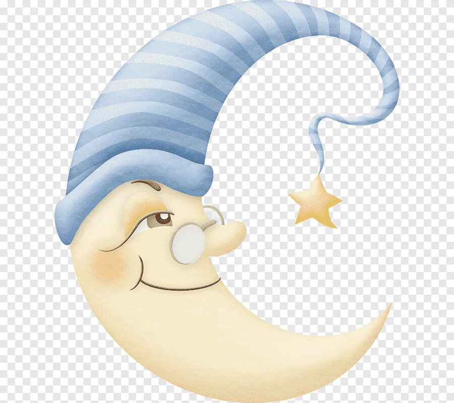 Сон в рождественскую ночь. Месяц раскраска. Месяц рисунок новогодний. Полумесяц в колпаке. Нарисовать месяц новогодний.