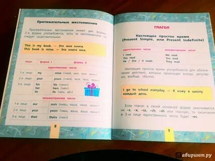 Правила английского языка в начальной школе