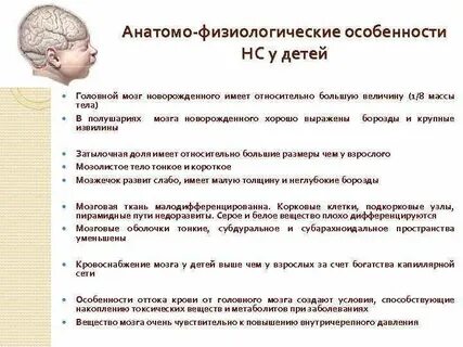 Особенности детского мозга