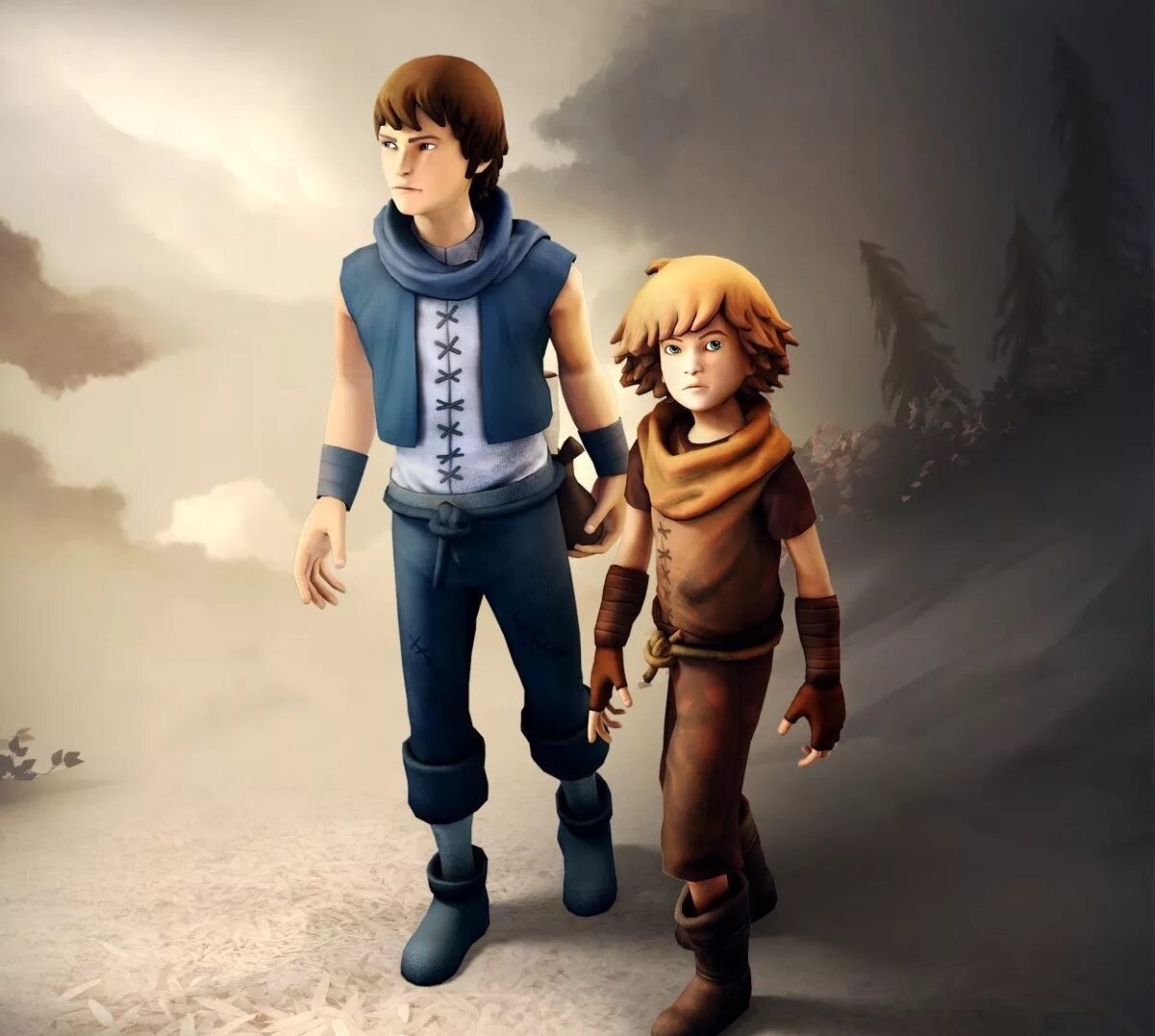 Two brothers ps4. Brothers: a Tale of two sons. Brothers a Tale of two sons персонажи. 1. Brothers - a Tale of two sons. Two brothers.