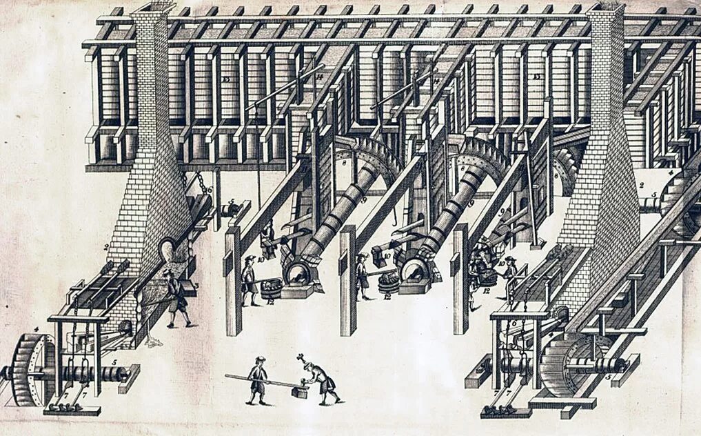 Доменная история. Уральские Демидовские заводы XVIII век. Металлургические заводы на Урале 18 век. Медеплавильный завод в России 18 век. Железоделательный завод Тула 17 век.