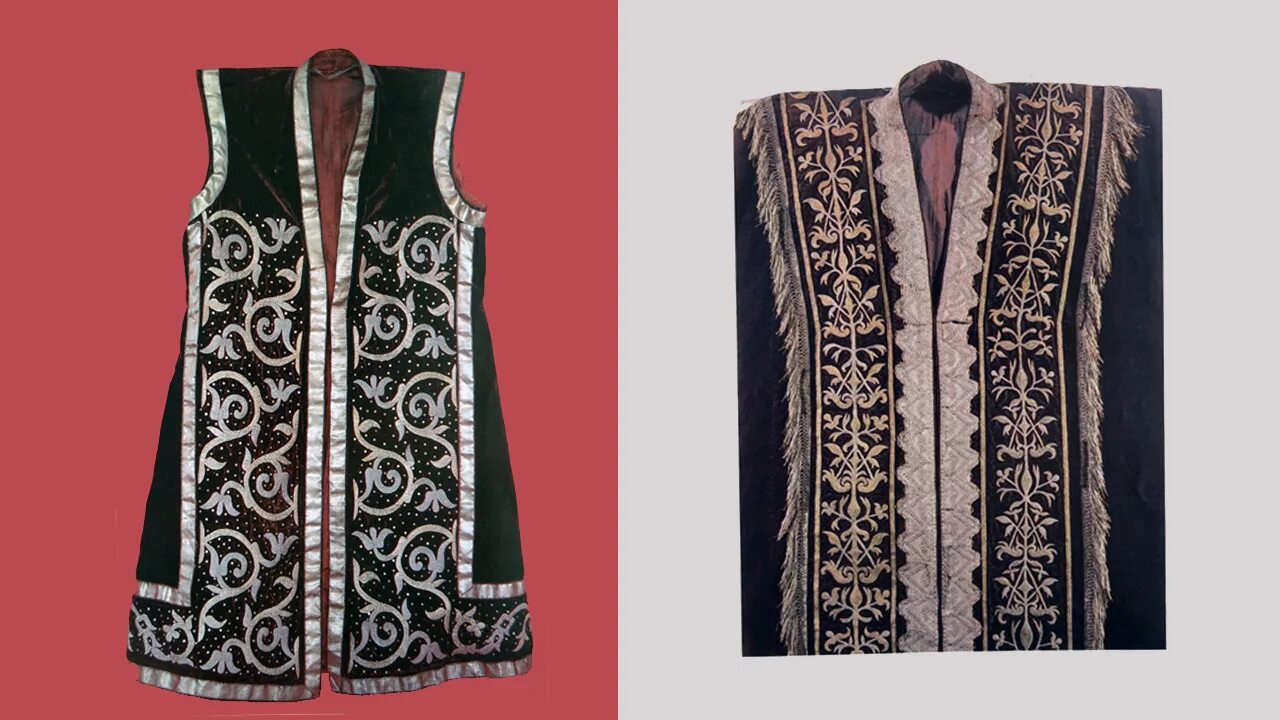 Камзол Якутский национальный мужской. Казахская Национальная одежда камзол. Казахская Национальная одежда чапан. Якутский национальный жилет мужской.