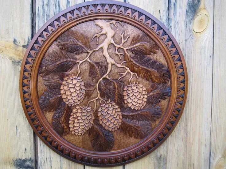 Художественная обработка древесины в технике контурной резьбы. Резьба по дереву. Панно резное. Деревянное панно. Дерево резное панно.