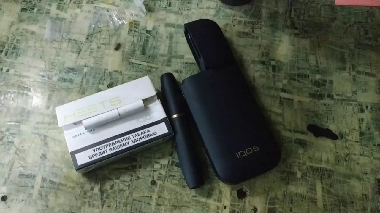 Стики для IQOS черные. Индикаторы на IQOS 2.4+. Текстильный зажим для IQOS 3 Duos. Айкос плохо тянется. Использованный стик айкос