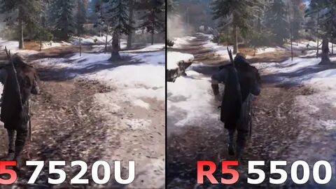 Ryzen 5 7520u в играх