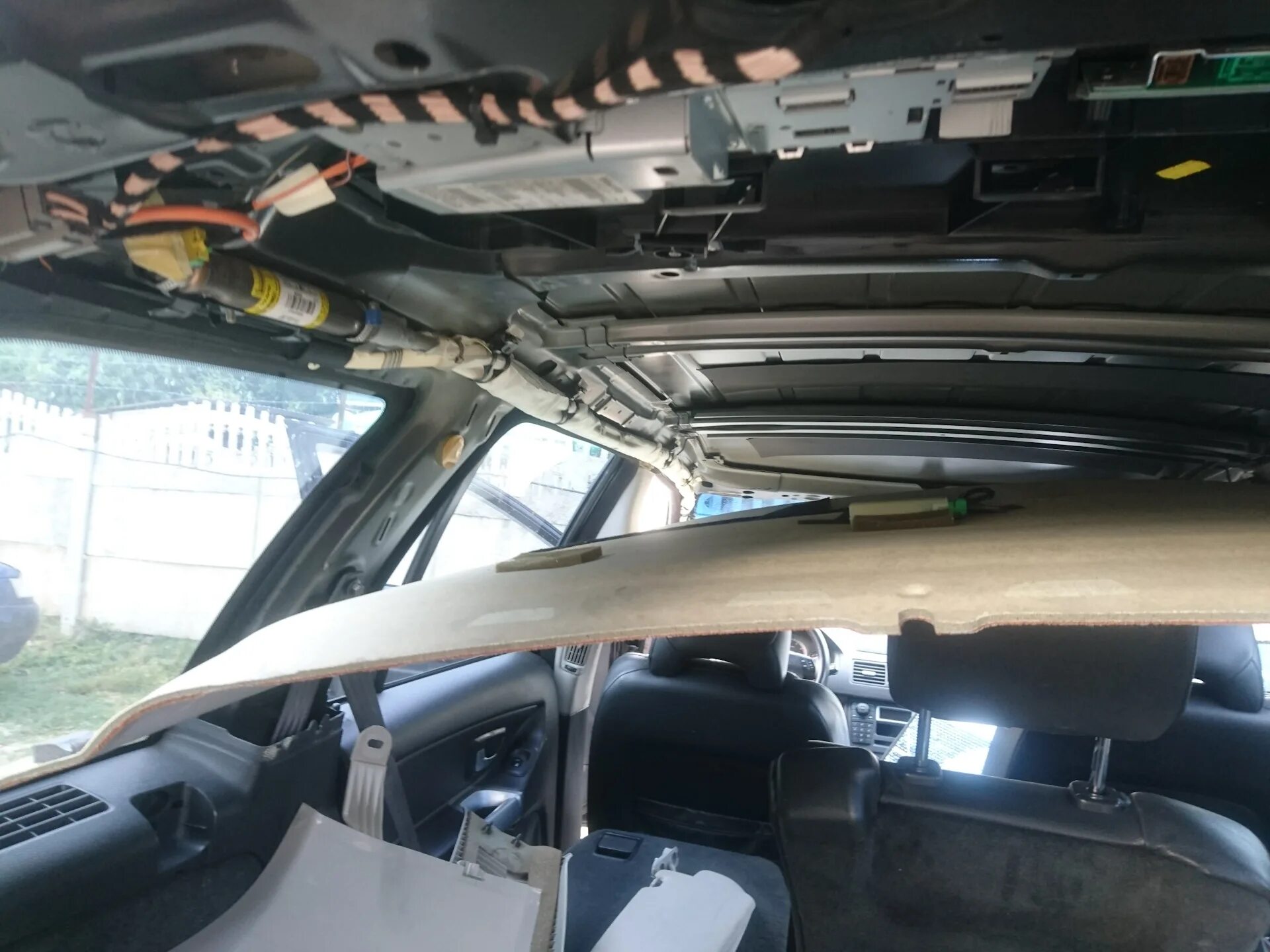 Потолок продолжение - Volvo XC90 (1G), 2,5 л, 2004 года своими руками DRIVE2