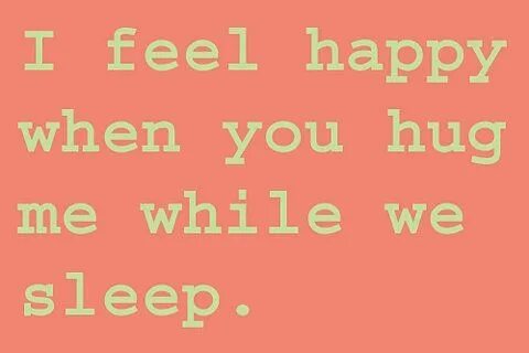 Happy when