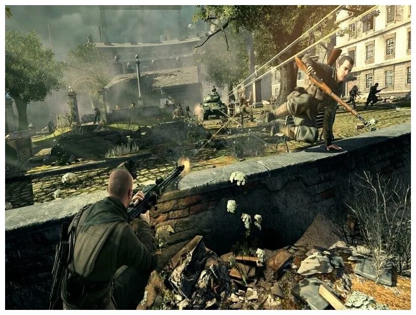 Играть игру снайпер великая отечественная. Sniper Elite v2 Xbox 360. Sniper Elite v2. Sniper Elite 5. Sniper Elite 5 ps4.