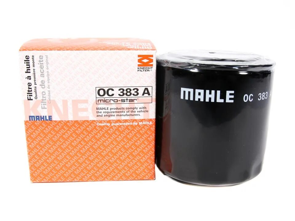 Фильтры mahle отзывы. Фильтр mahle oc 383 a. фильтр масляный 2101 мале. oc383a knecht.