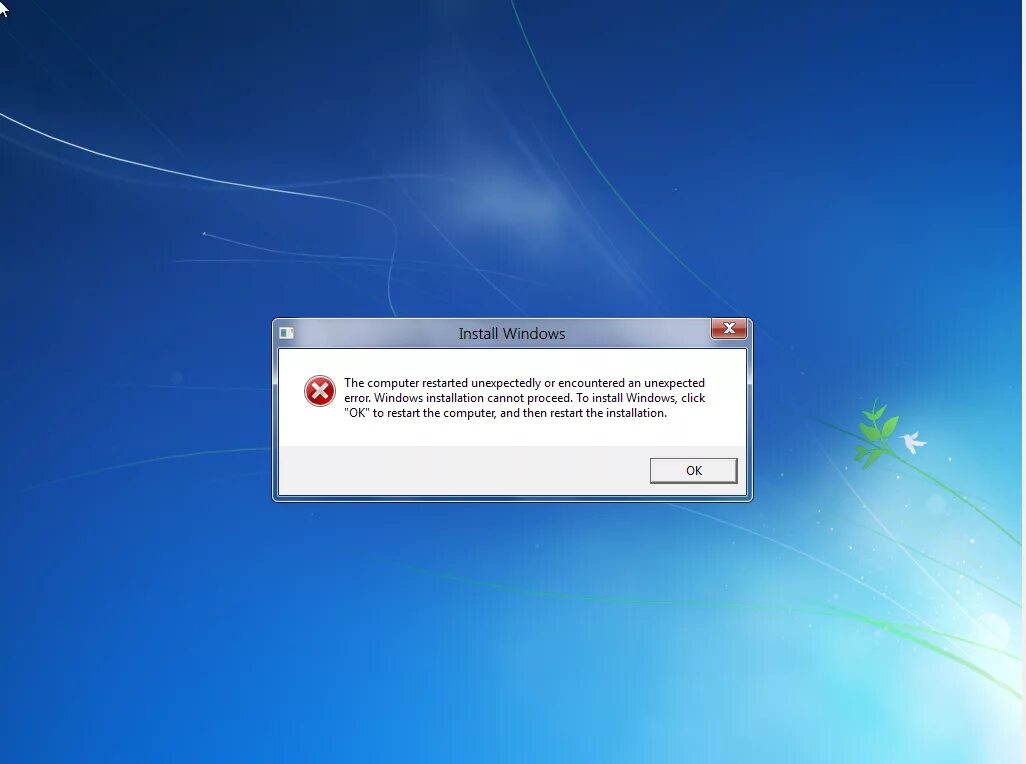 Ошибка при установке виндовс. Ошибка Windows 10. Системная ошибка Windows. Ошибка при установке виндовс 7. On your computer you can