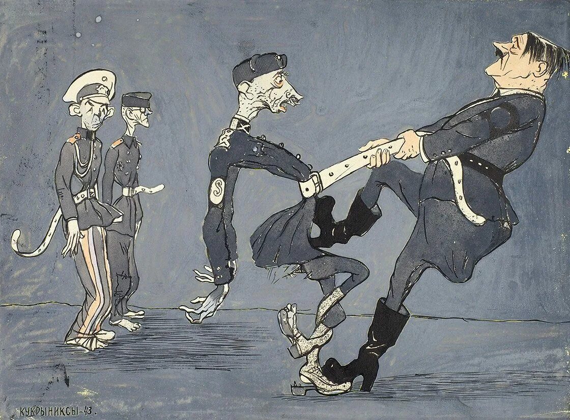 Картины художников кукрыниксов отступление. Кукрыниксы 1947. кукрыниксы картины. кукрыниксы (п. крылов, м. куприянов, н. соколов) таня. художники карикатуристы кукрыниксы.