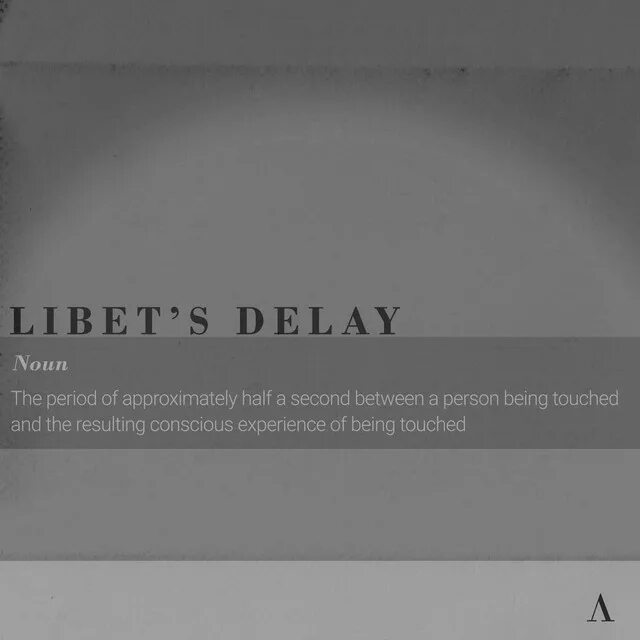 Libet s delay