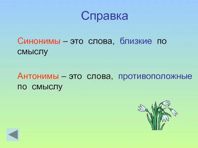 Синонимы и антонимы. Правило синонимы и антонимы. Что такое синонимы и антонимы в русском языке. Правило по русскому языку синонимы и антонимы.