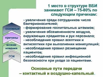 Госпитальный штамм возбудитель