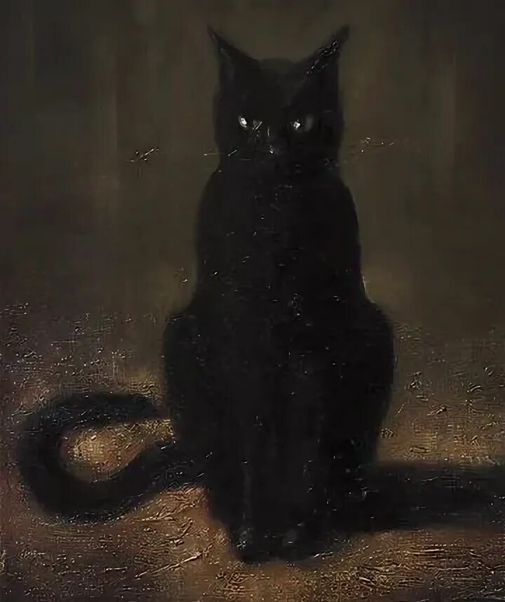 Сиреноголового черного кота