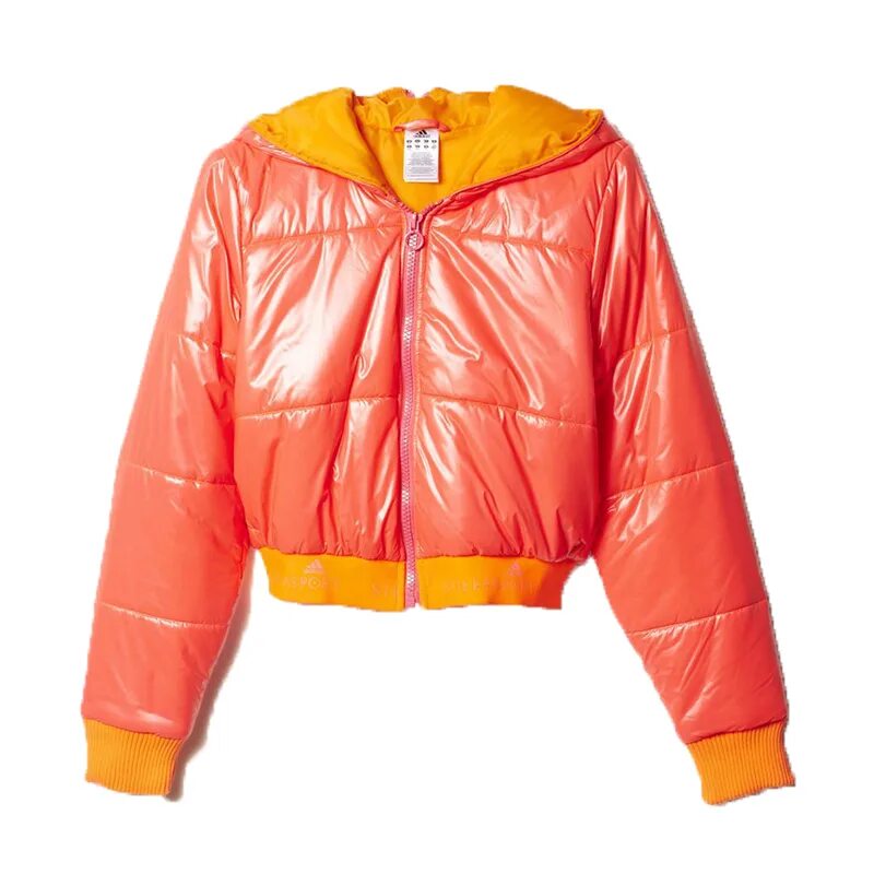 Adidas Stella MCCARTNEY куртка оранжевая. Куртка адидас оранжевая женская. Куртка adidas женская.