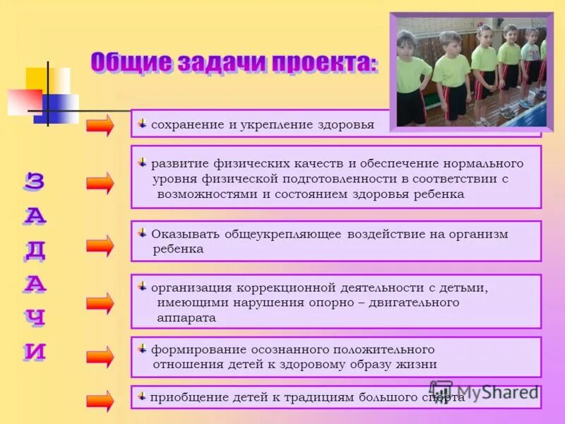 Сохранение и укрепление здоровья детей. Мероприятия по укреплению физического здоровья. Задачи для развития физических качеств. Укрепление физического здоровья детей. Тест сохранение и укрепление здоровья