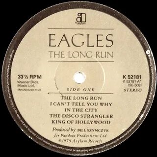 EAGLES - LONG RUN - (LP) Виниловая пластинка 12" - 3600 руб