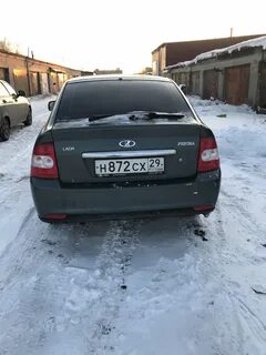 Замена заднего бампера приора