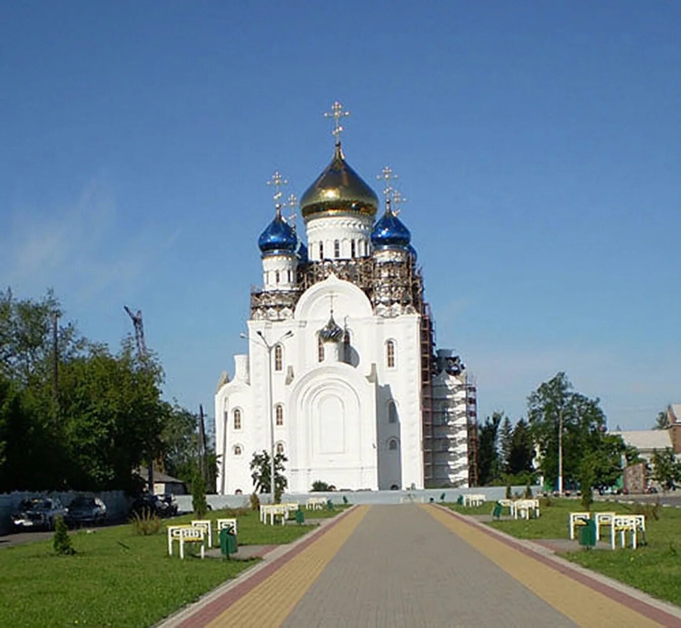 Лиски рф. Церковь в Лисках Воронежской области. Храмы города Лиски Воронежской области. Храм у станции Лиски.