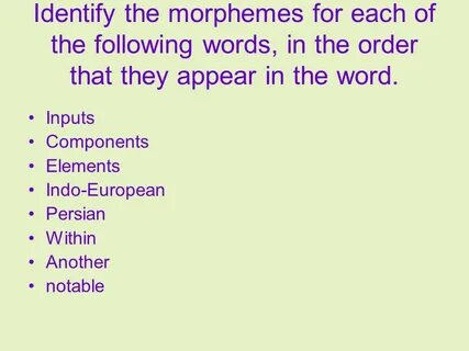 They appear