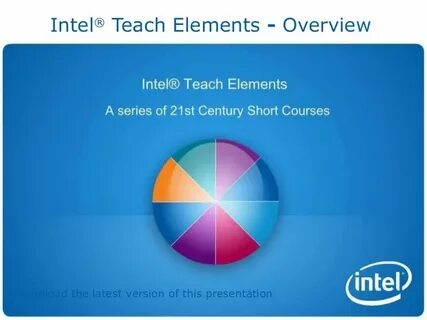 Intel education