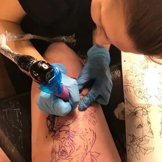 Сеанс тату