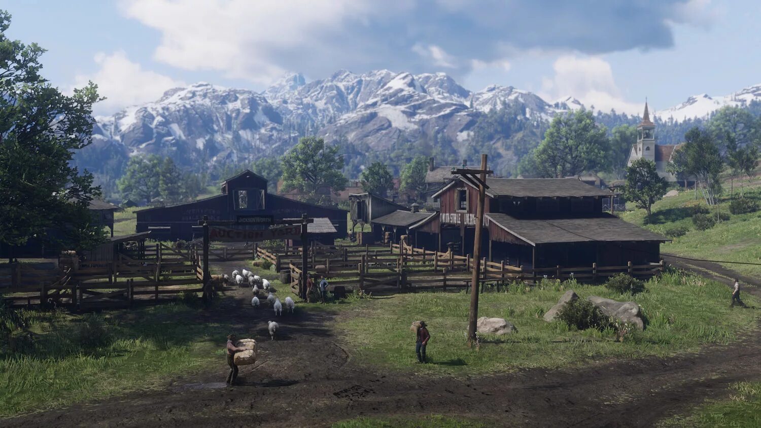 Red Dead Redemption 2. Валентайн РДР 2. Валентайн город рдр2. Города РДР 2. Рдр растения